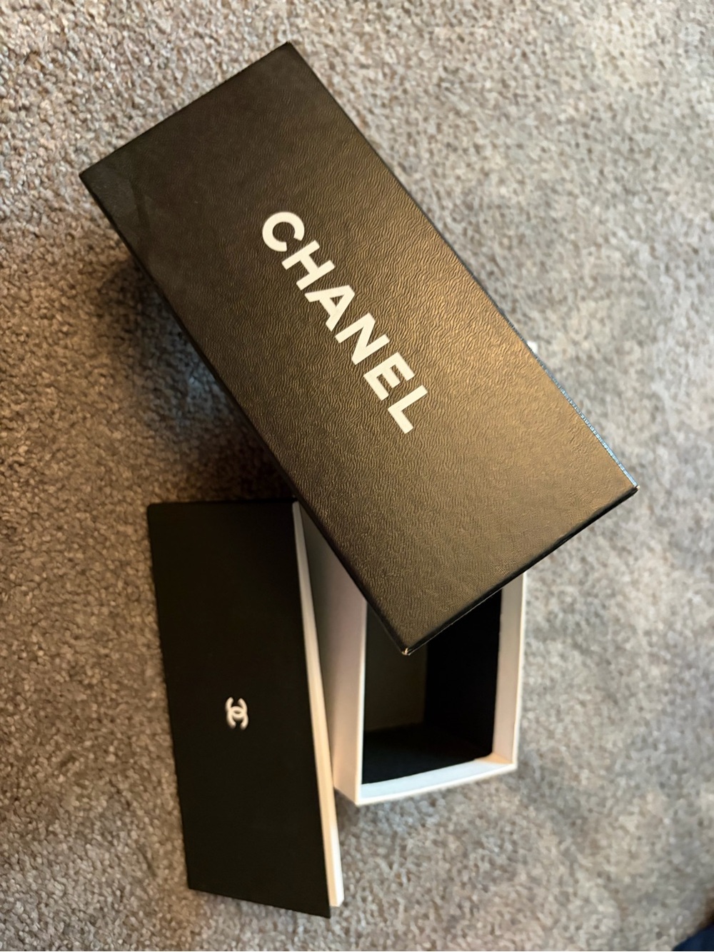 CHANEL Black and White Eyewear Presentation Box